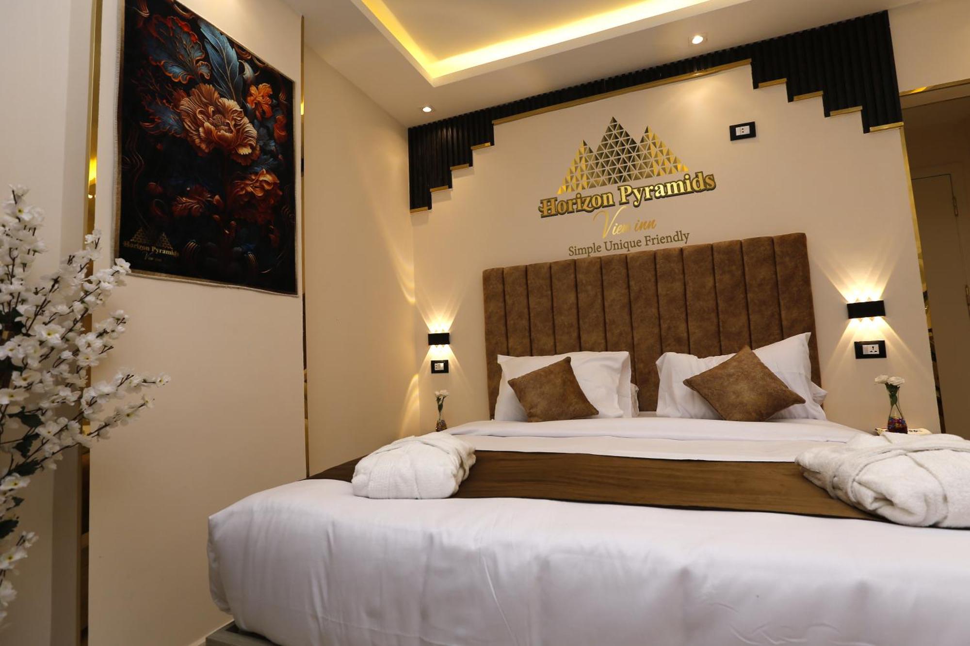 Horizon Pyramids View Inn Kafret el-Gabal Exterior foto