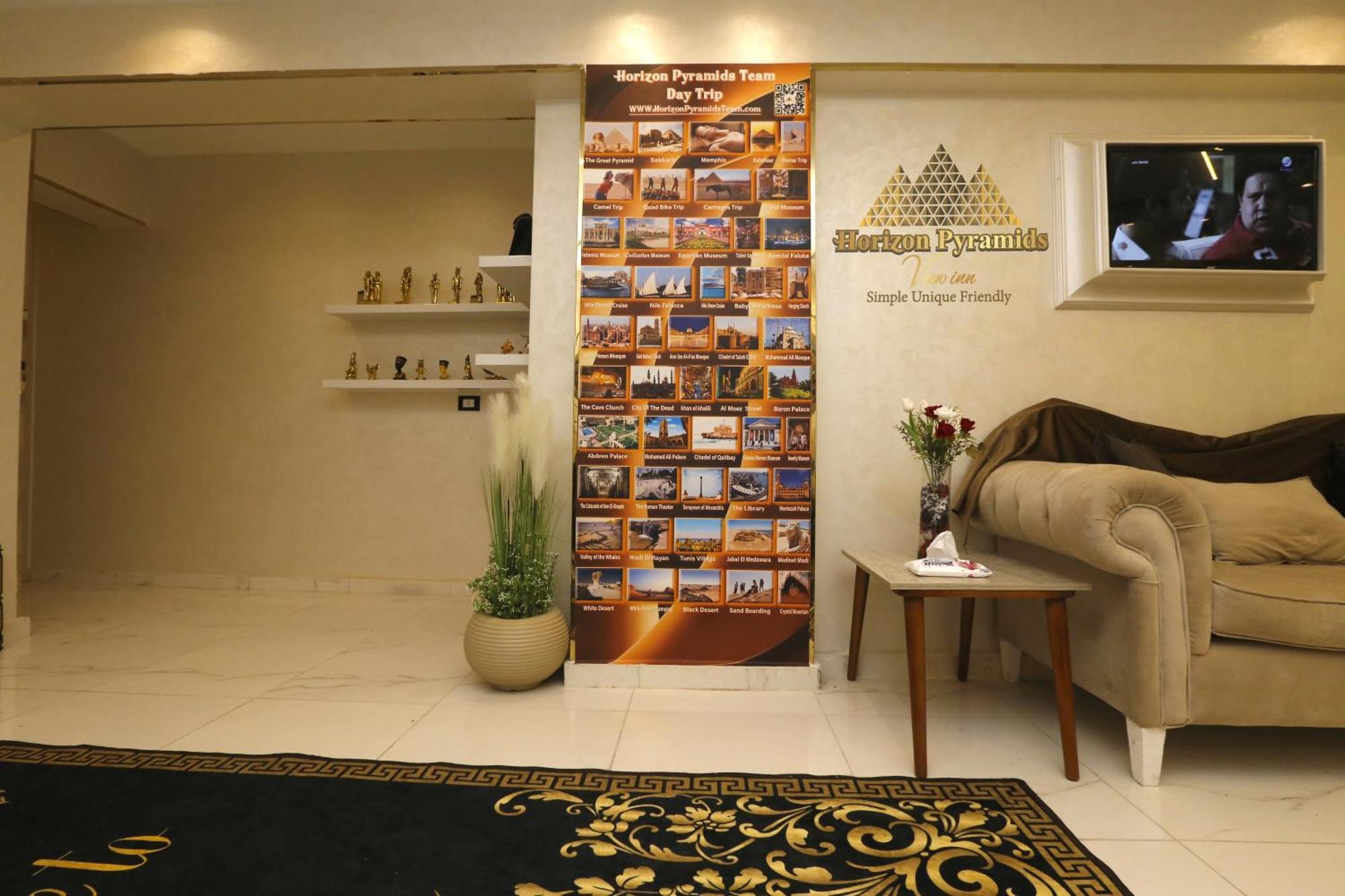 Horizon Pyramids View Inn Kafret el-Gabal Exterior foto