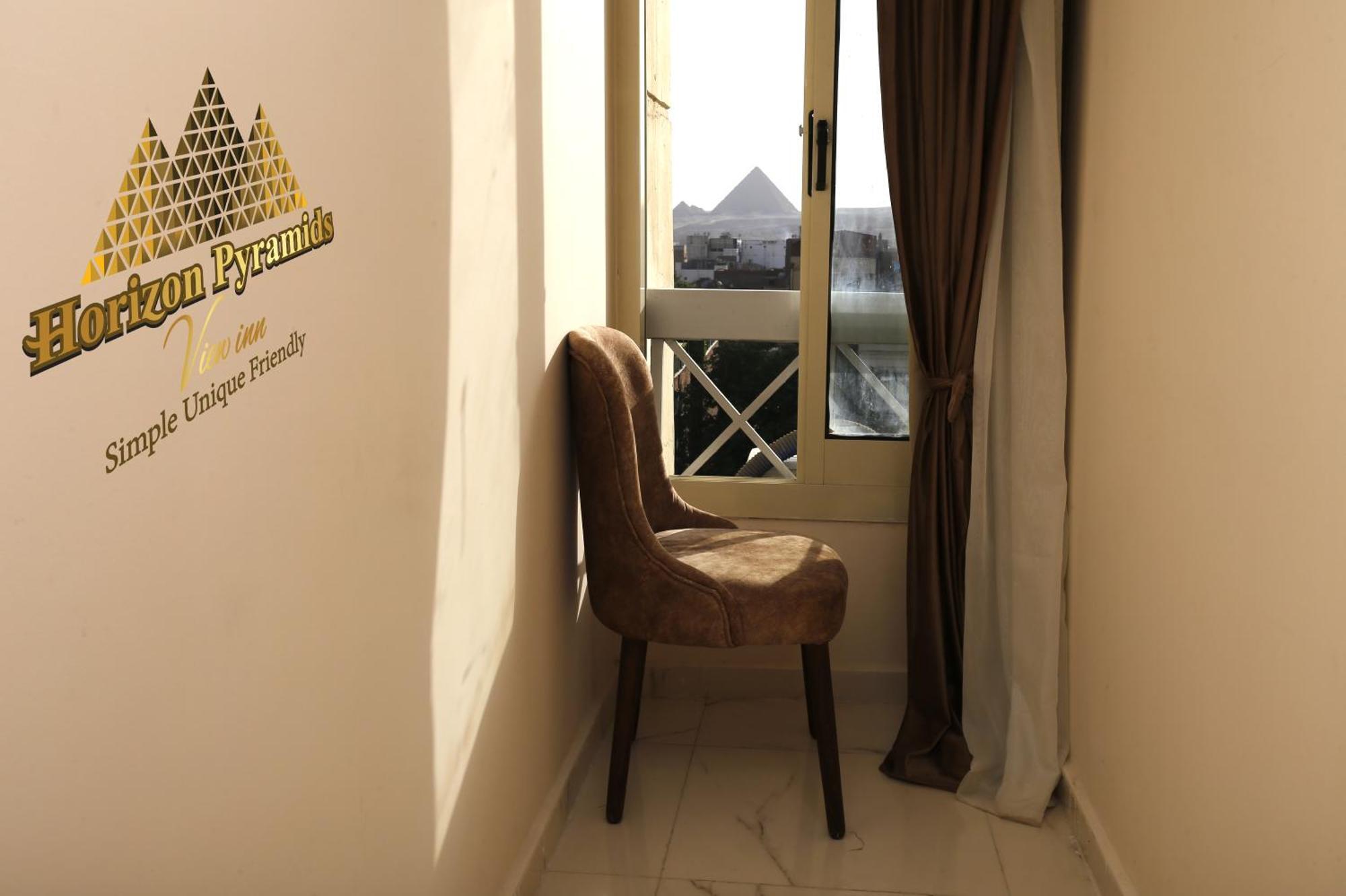 Horizon Pyramids View Inn Kafret el-Gabal Exterior foto