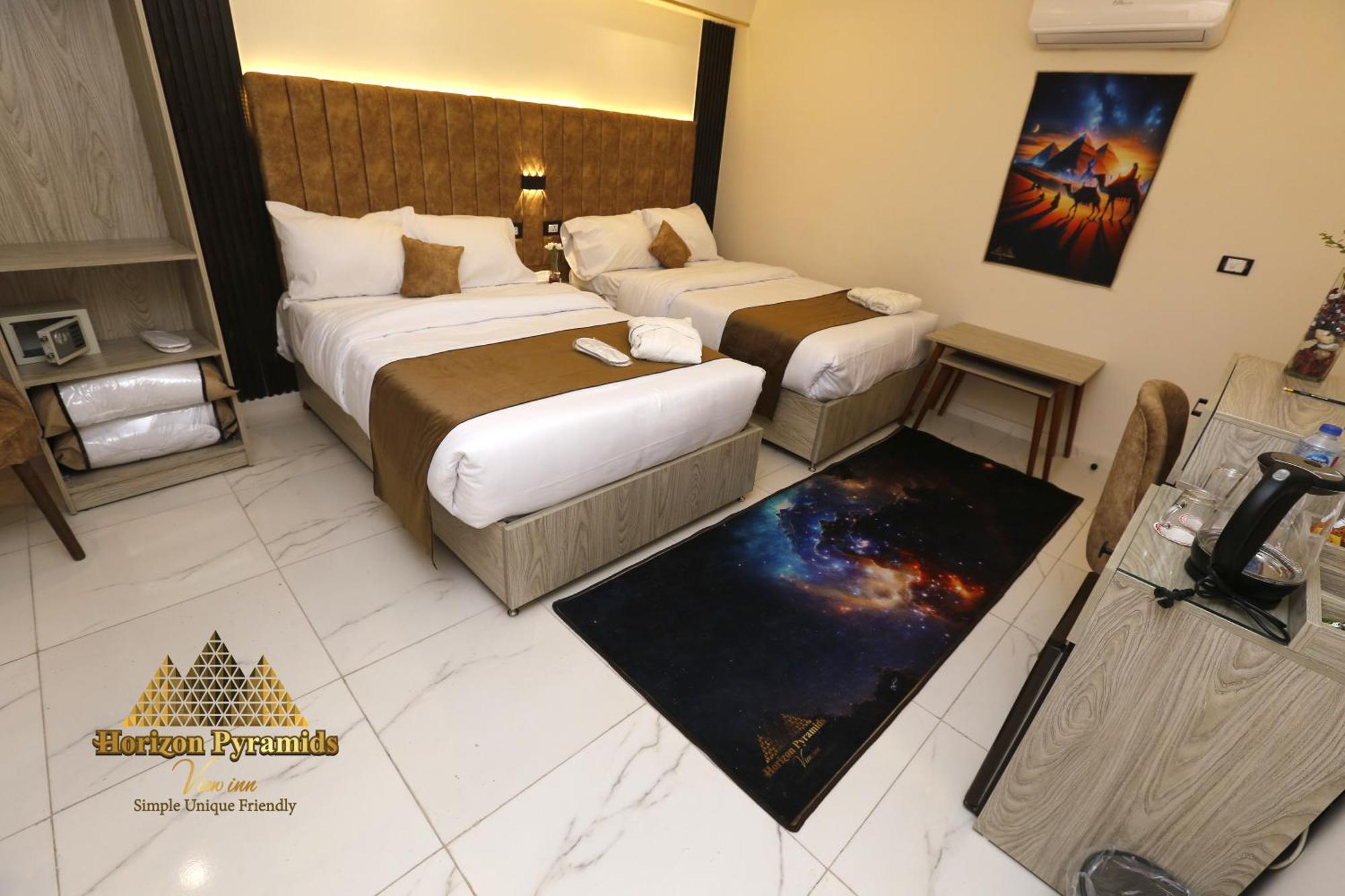 Horizon Pyramids View Inn Kafret el-Gabal Exterior foto