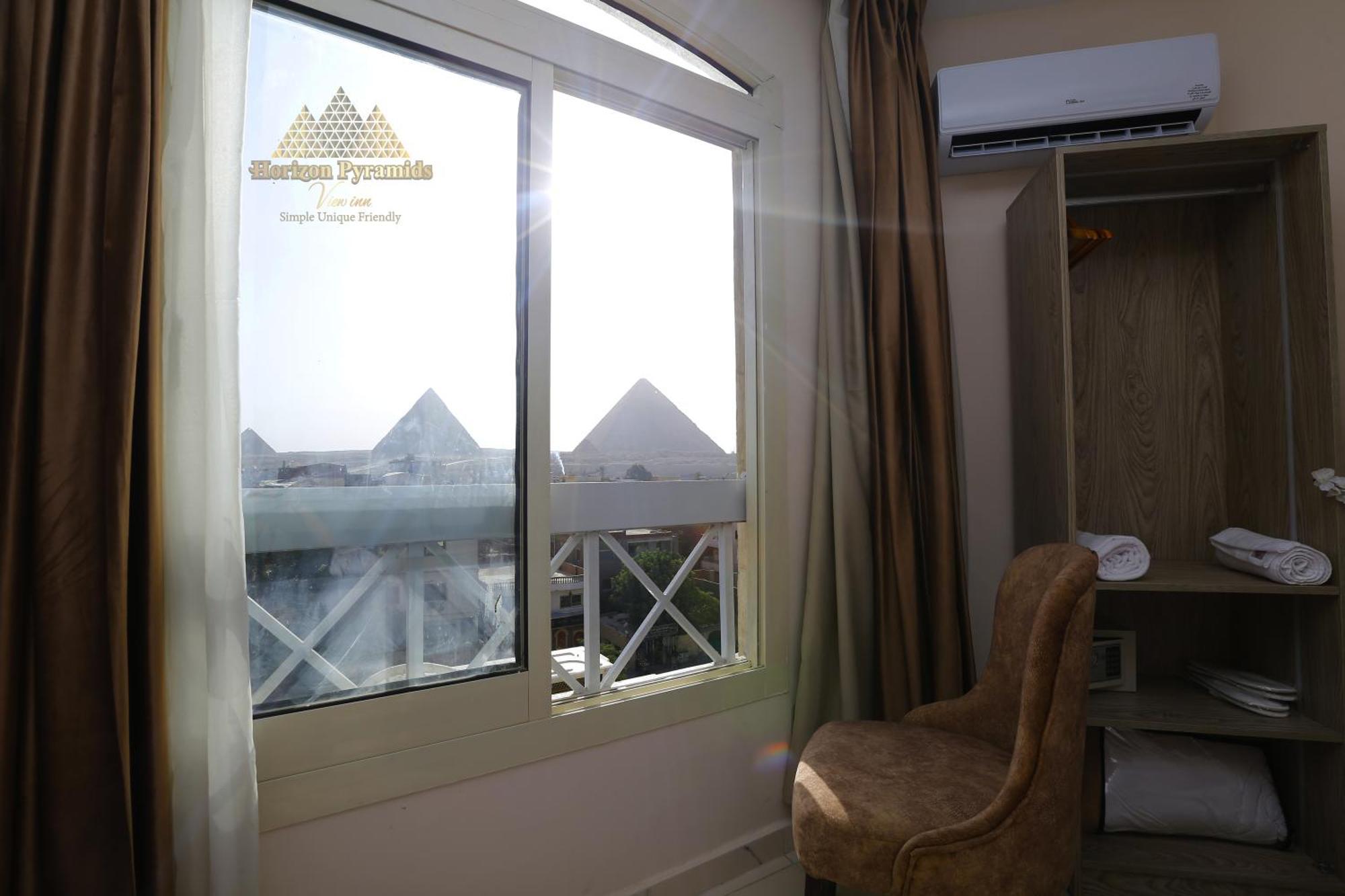 Horizon Pyramids View Inn Kafret el-Gabal Exterior foto