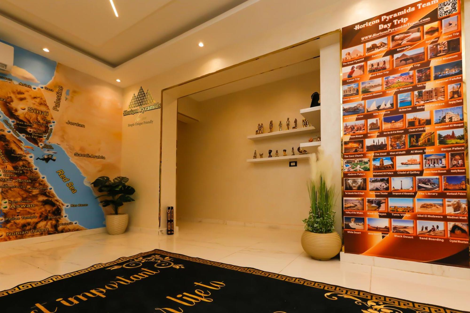 Horizon Pyramids View Inn Kafret el-Gabal Exterior foto